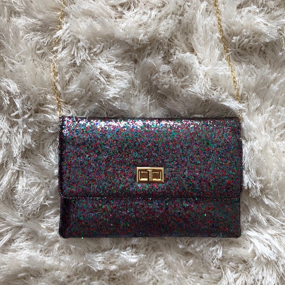 Charming Charlie Sparkly Multicolor Purse - Picture 5 of 8